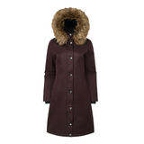 LeMieux Ladies Anya Waterproof Riding Coat in Damson