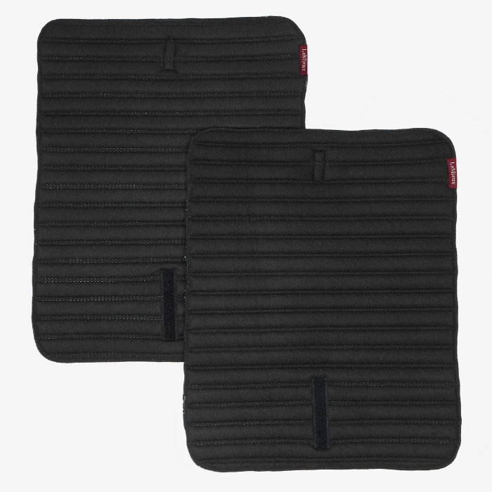 LeMieux Memory Foam Bandage Pads in Black
