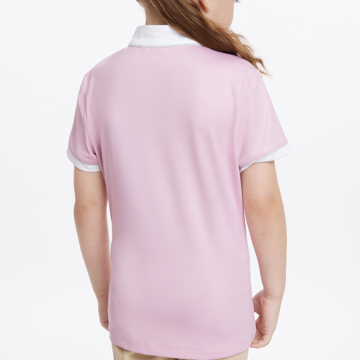 Reverse of the LeMieux Mini Bella Show Shirt in Blossom