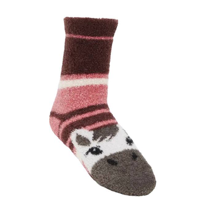 LeMieux Mini Fluffy Character Socks Andalusian Pony
