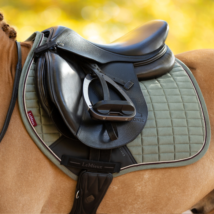 LeMieux Mini Suede Close Contact Saddle Pad - Autumn 2025