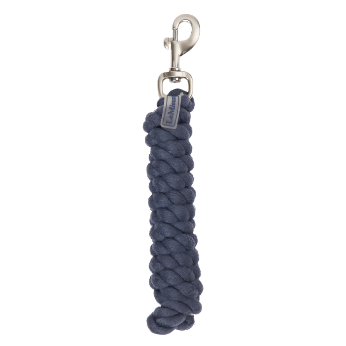LeMieux Polycotton Leadrope in dusk blue