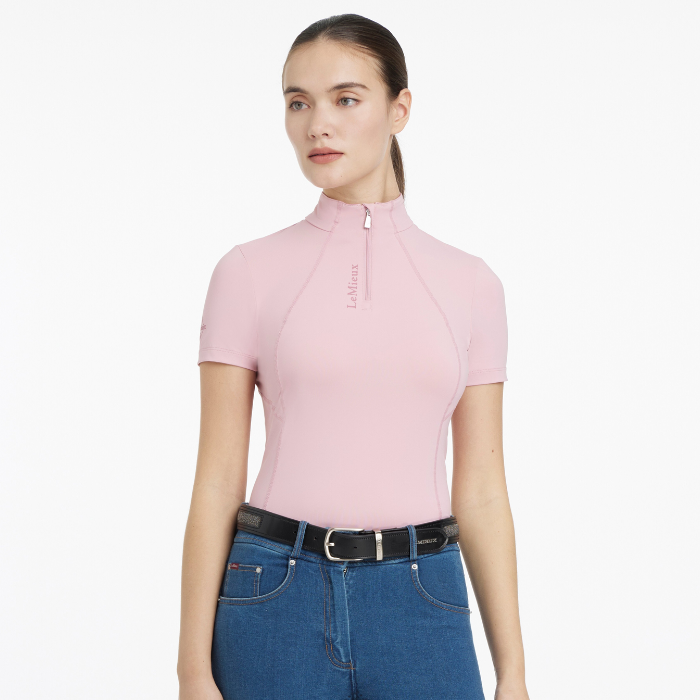 LeMieux Womens Classique Short Sleeve Base Layer in Blossom