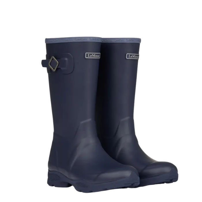 LeMieux Young Rider Ultra Stride Wellingtons in Navy