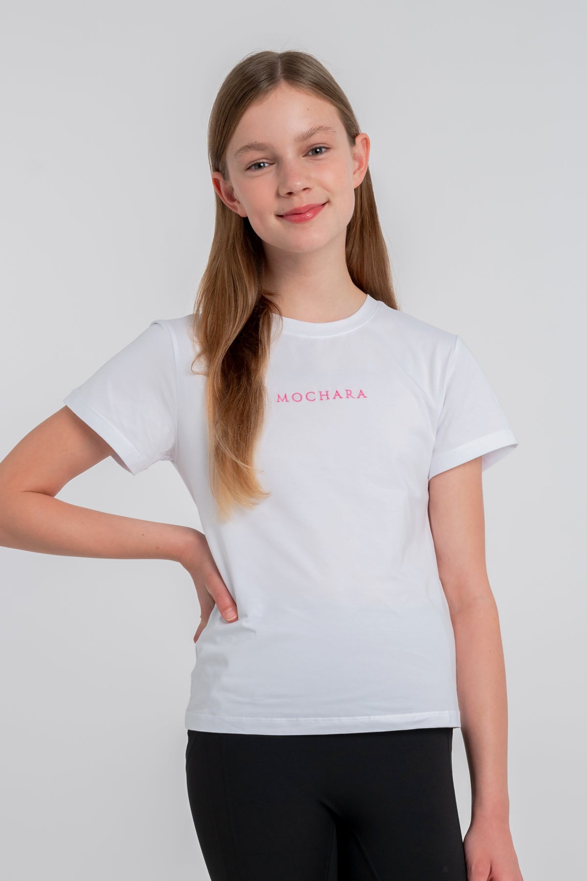 Mochara Children's Cotton Logo T-Shirt