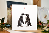 Molly Doodle Dandy Penguin Love Card