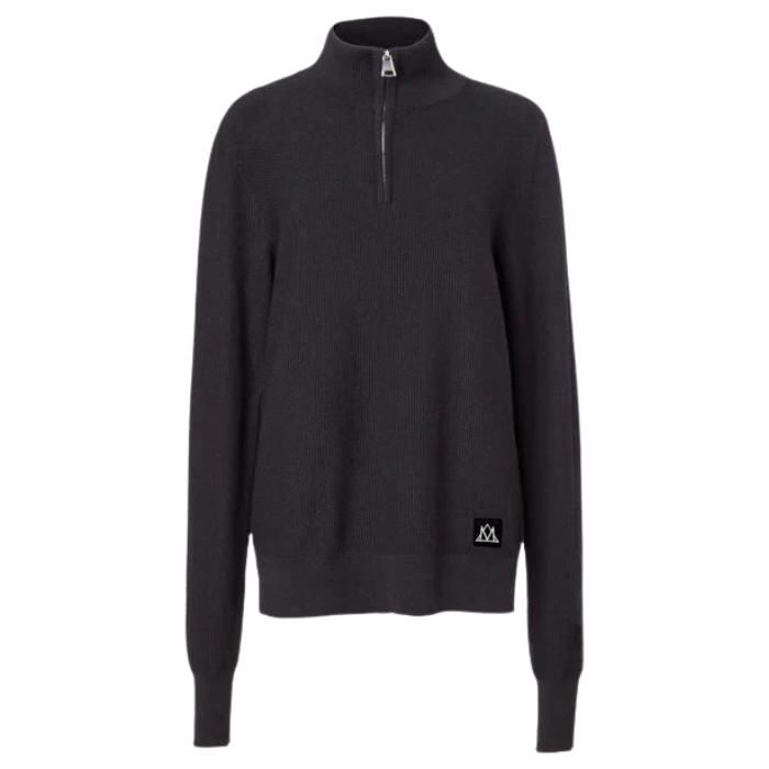 Mountain Horse Moss Cotton Cashmere 1/4 Zip Jumper