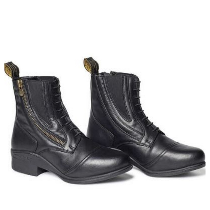 Mountain Horse Veganza Winter Side Zip Paddock Boot in Black