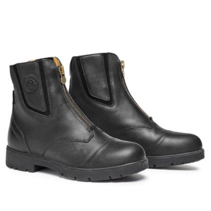 Mountain Horse Wild River Zip Paddock Boot in Black