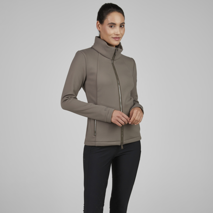 Pikeur Fleece Jacket in Slate Brown