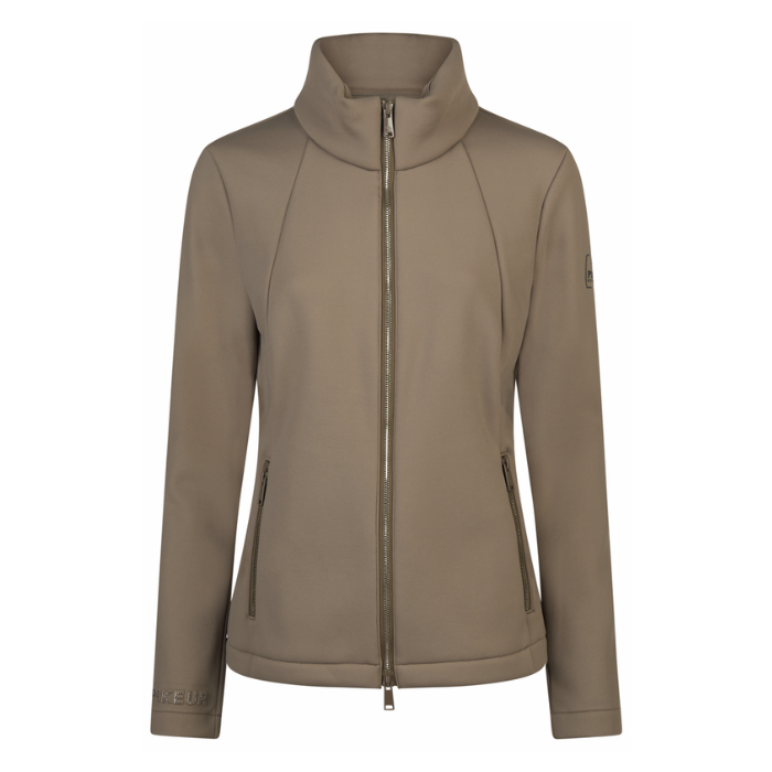 Pikeur Fleece Jacket in Slate Brown