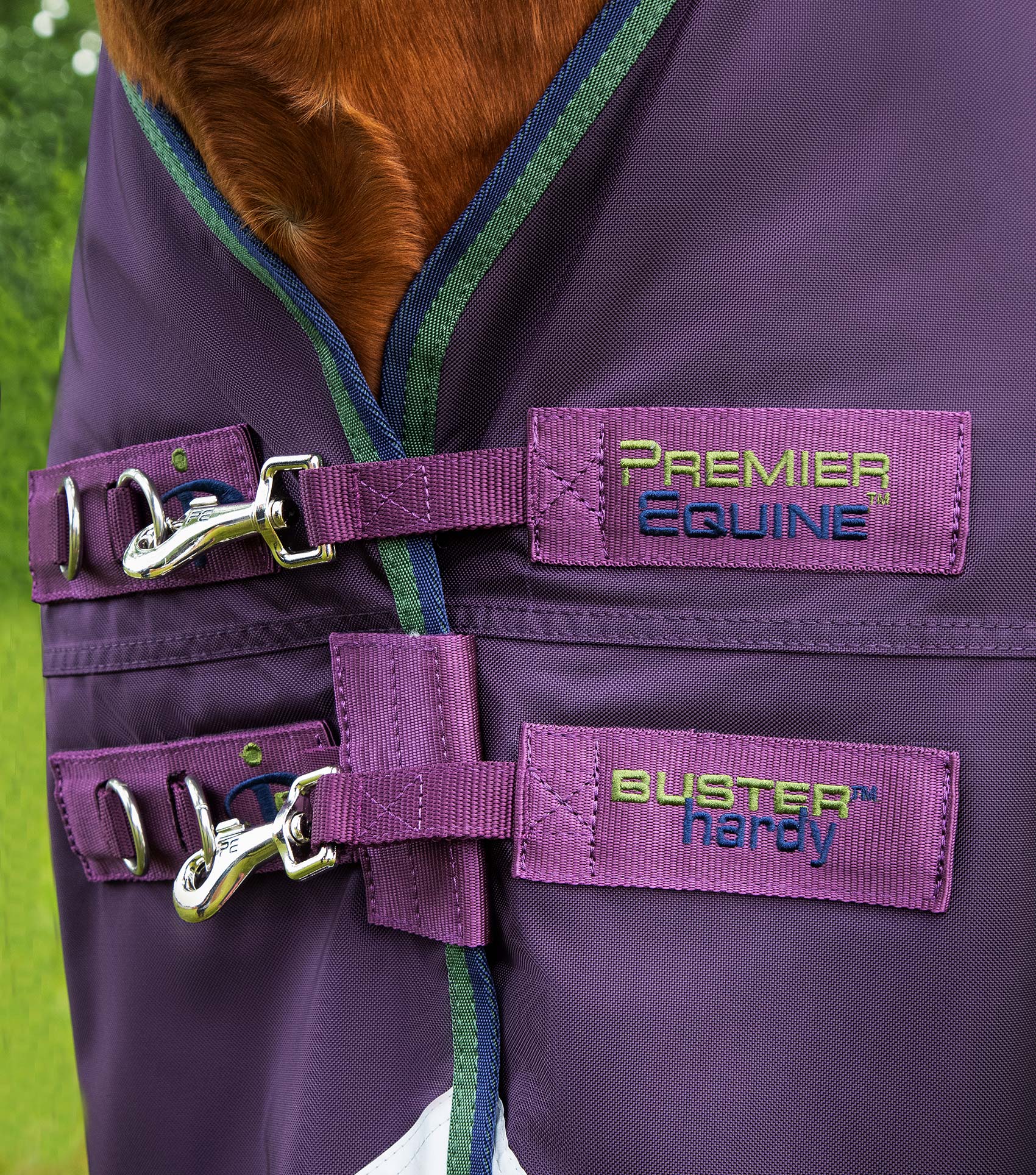 Premier Equine Buster Hardy 100g Half Neck Turnout Rug