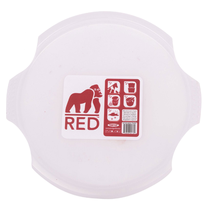 Red Gorilla TubTop Translucent Bucket Lid
