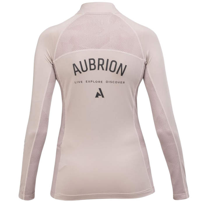 Shires Aubrion React Long Sleeve Base Layer in Sand