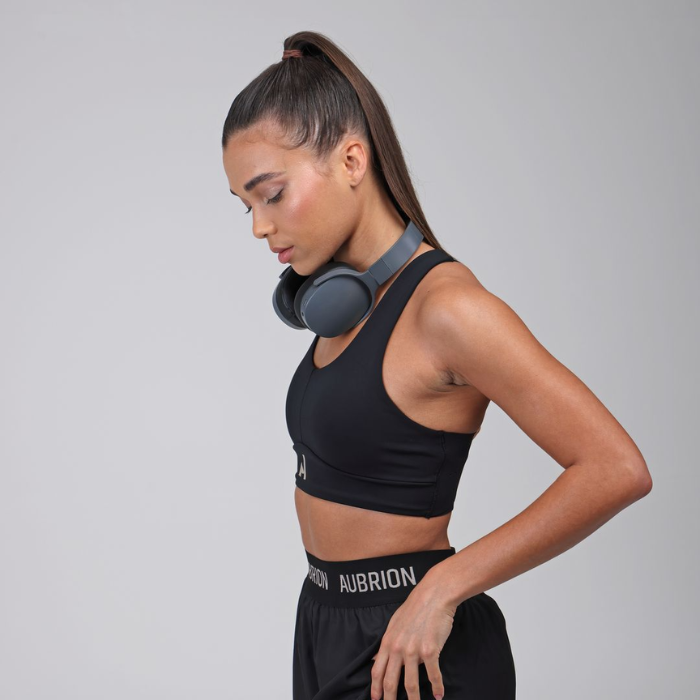 Shires Aubrion React Sculpt Sports Bra in Shadow
