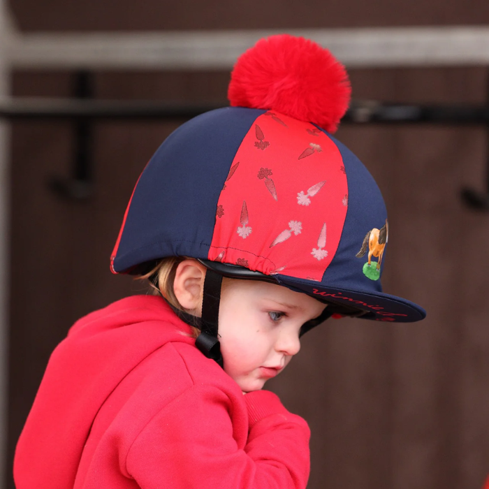 Child wears the Shires Winnie & Me Hat Silk