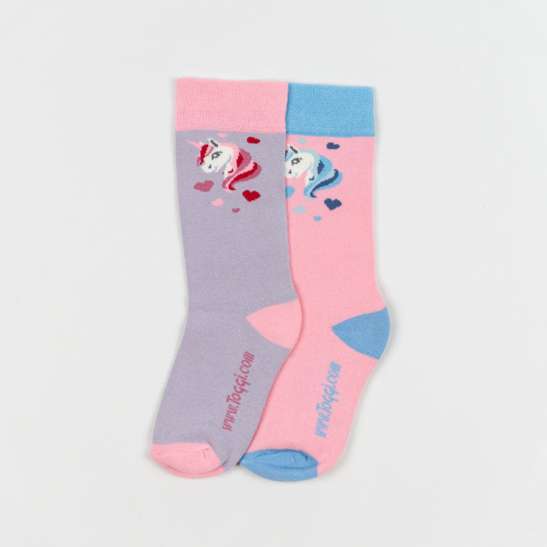 Toggi Childrens 2 Pack Socks