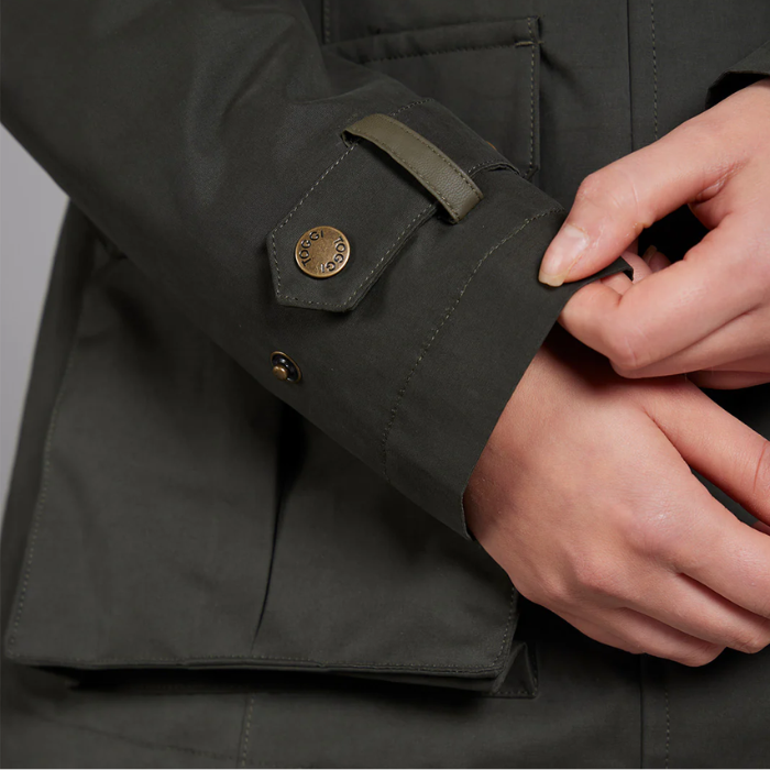 Toggi Ladies Portobello Waterproof Coat in Dark Green