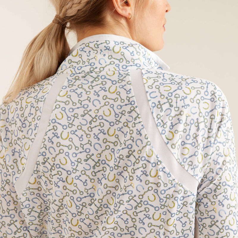 Ariat Ladies 3.0 Sunstopper 1/4 Zip Base Layer-Base Layers-Eland Lodge
