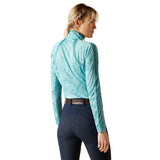 Ariat Ladies 3.0 Sunstopper 1/4 Zip Base Layer-Base Layers-Eland Lodge