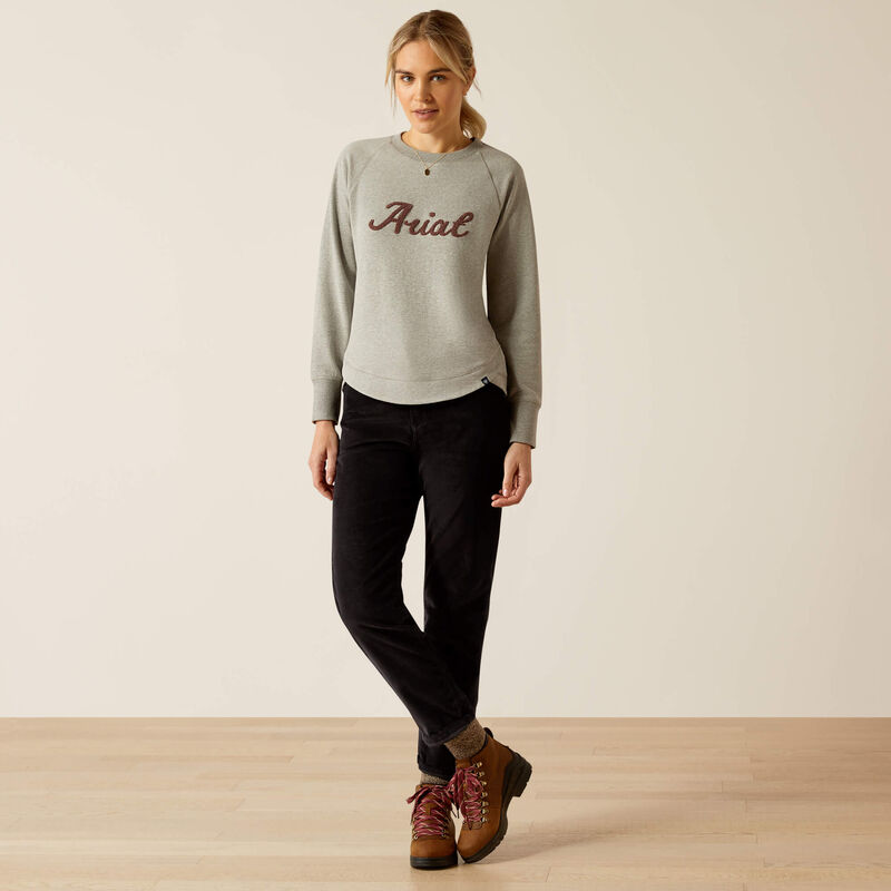 Ariat Ladies Benicia Sweatshirt-Fleeces, Sweaters & Jumpers-Eland Lodge