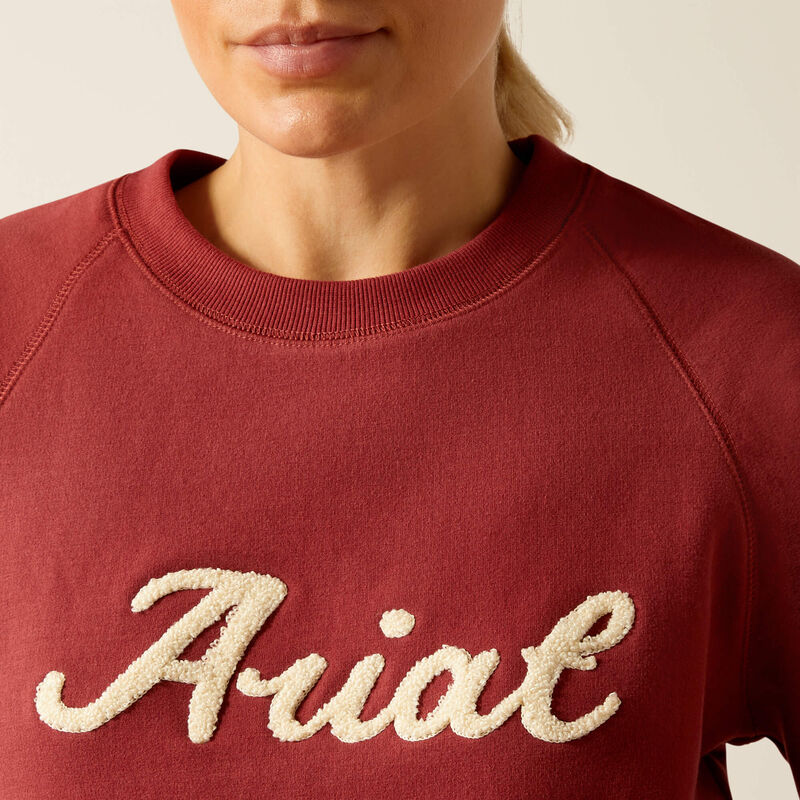 Ariat Ladies Benicia Sweatshirt-Fleeces, Sweaters & Jumpers-Eland Lodge