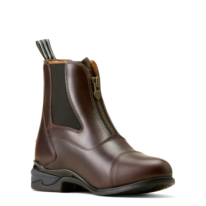 Ariat Ladies Devon Zip Axis Pro Paddock Boot-Jodhpur Boots-Eland Lodge