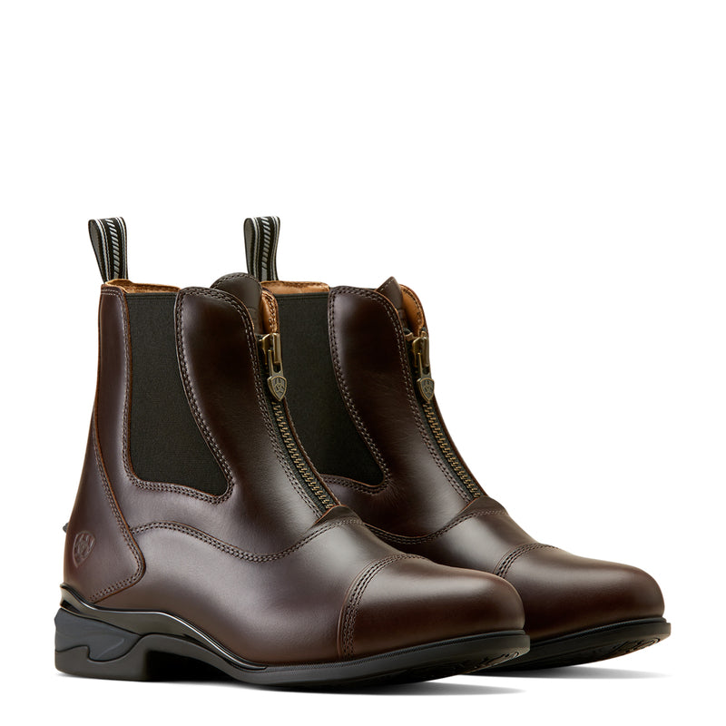 Ariat Ladies Devon Zip Axis Pro Paddock Boot-Jodhpur Boots-Eland Lodge