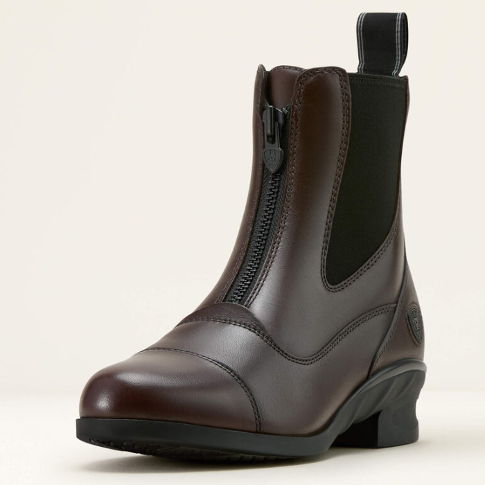 Ariat Ladies Heritage Zip Paddock Boots in Light Brown