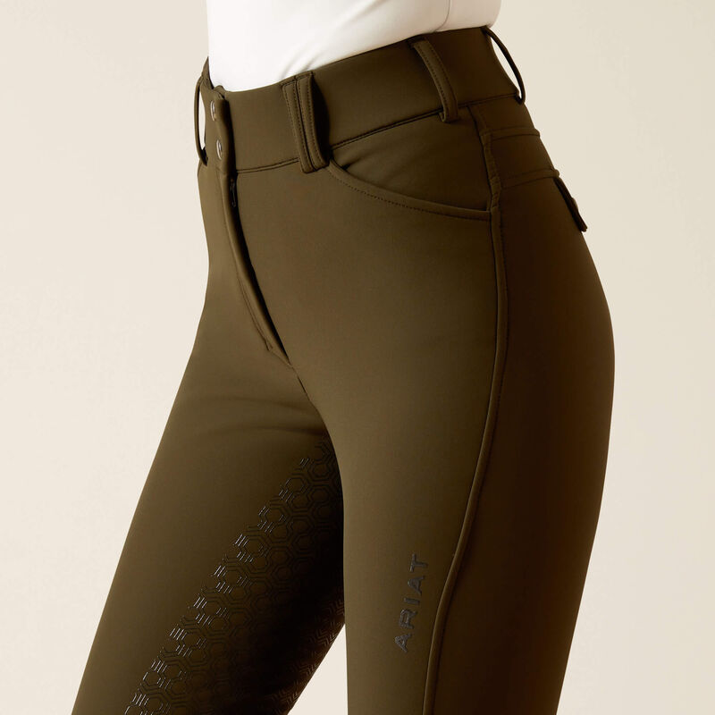 Ariat Ladies Tri-Factor Frost Insulated Full Seat Breeches-Jodhpurs & Breeches-Eland Lodge