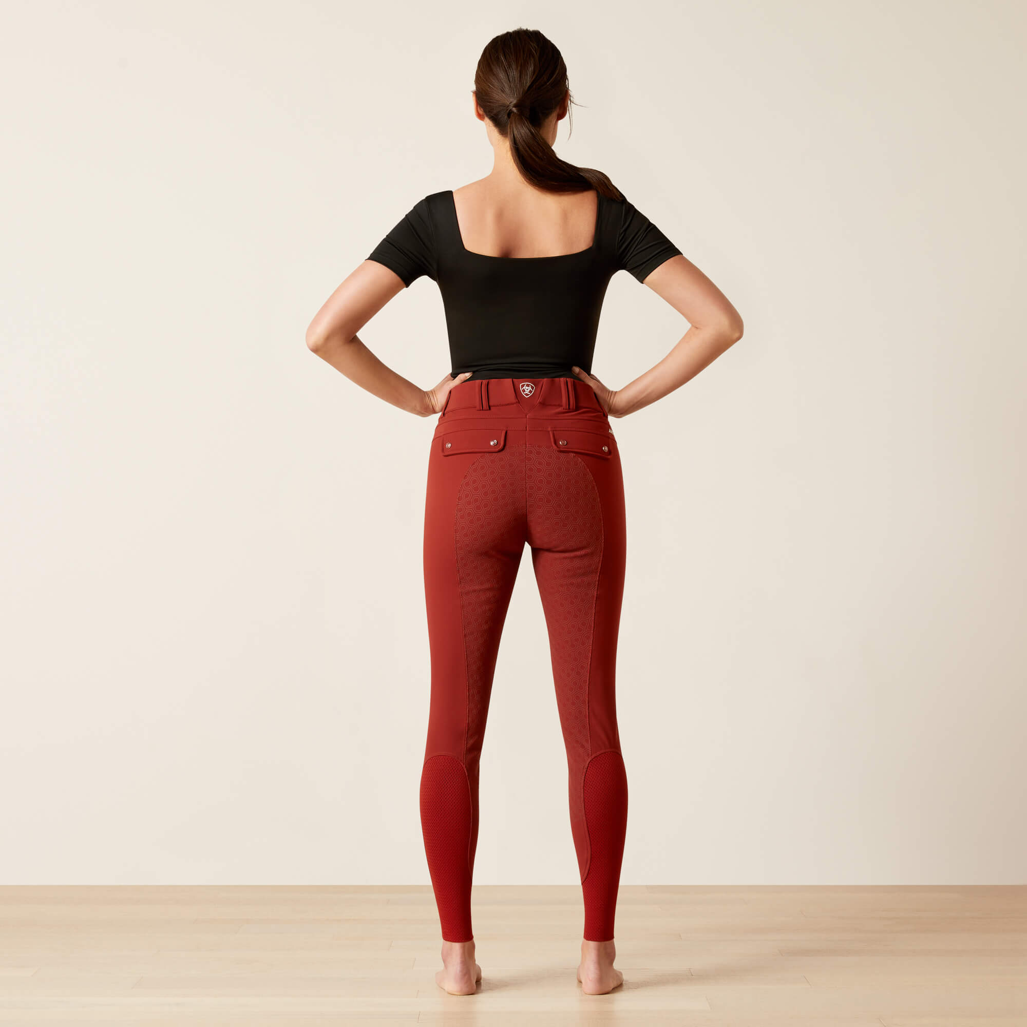 Ariat Ladies Tri Factor Grip Full Seat Breeches-Jodhpurs & Breeches-Eland Lodge
