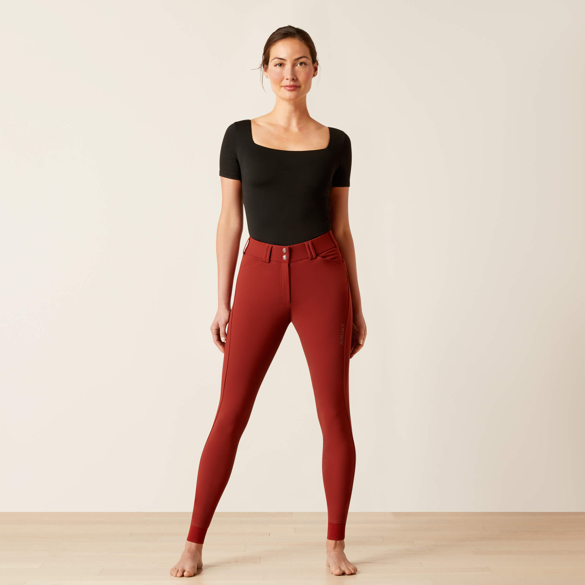 Ariat Ladies Tri Factor Grip Full Seat Breeches-Jodhpurs & Breeches-Eland Lodge