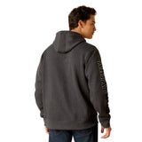 Ariat Mens Rabere Hoodie in Charcoal-Fleeces, Sweaters & Jumpers-Eland Lodge