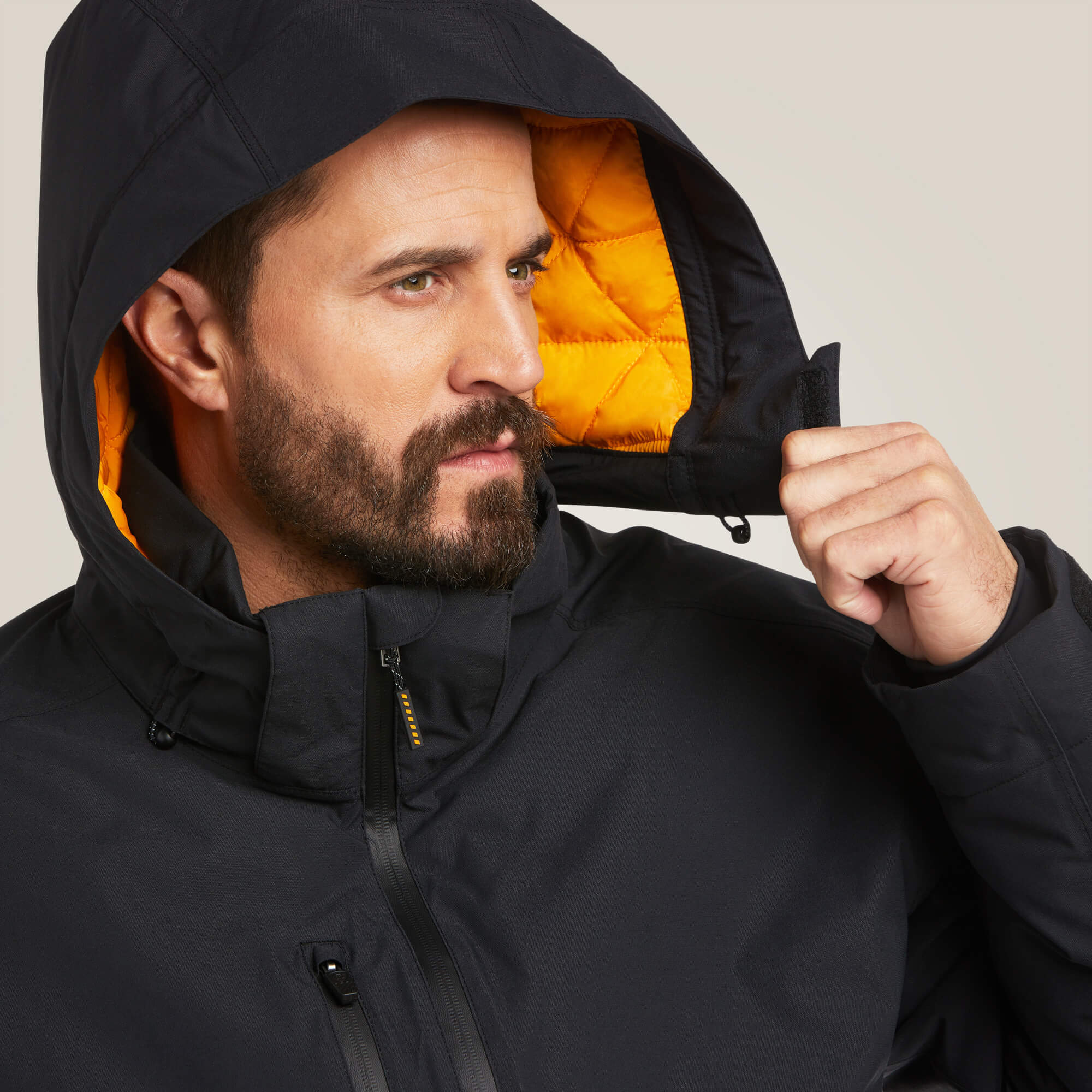 Ariat Mens Rebar Storm Fighter 2.0 Waterproof Jacket-Jackets & Coats-Eland Lodge