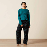 Ariat Women's Dreams Pajama Set-Pajamas-Eland Lodge