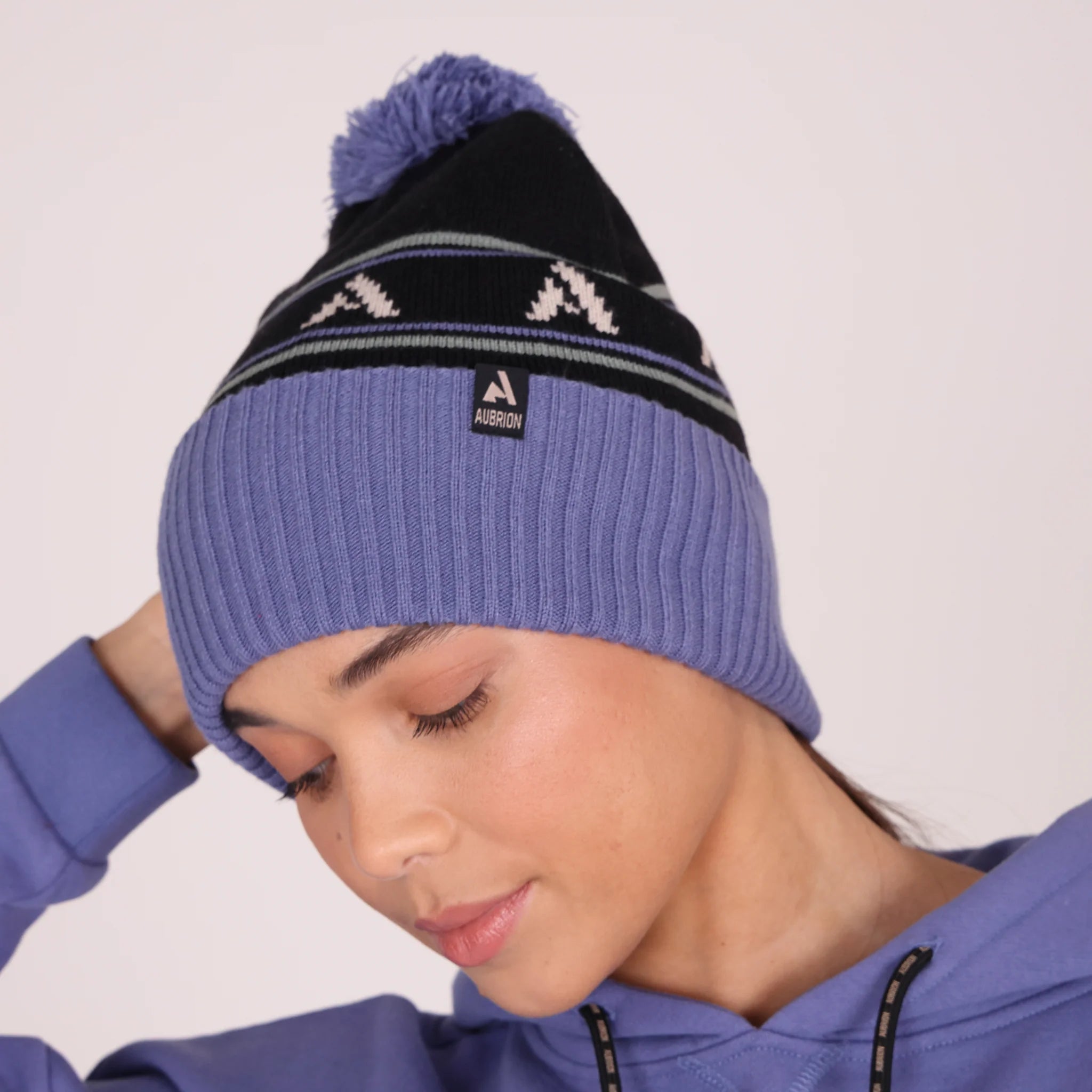 Aubrion React Bobble Hat-Hats, Scarves, Gloves & Headbands-Eland Lodge
