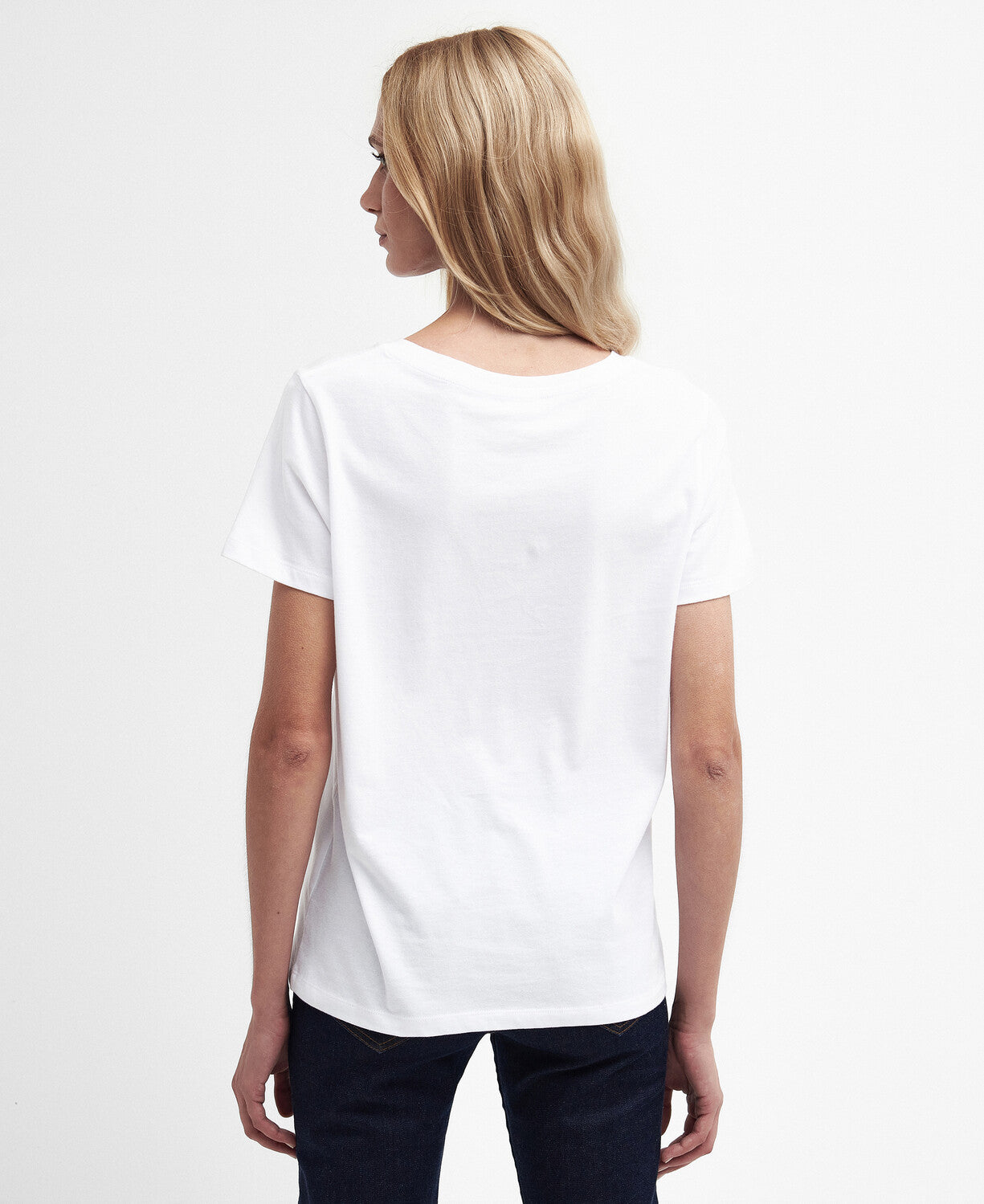 Barbour Ladies Angelonia T-Shirt-Polo's, Tops & T-Shirts-Eland Lodge