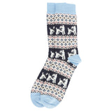 Barbour Ladies Terrier Fairisle Socks-Socks-Eland Lodge