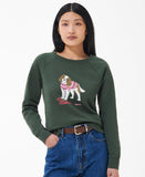 Barbour Ladies Westbury Sweatshirt-Fleeces, Sweaters & Jumpers-Eland Lodge