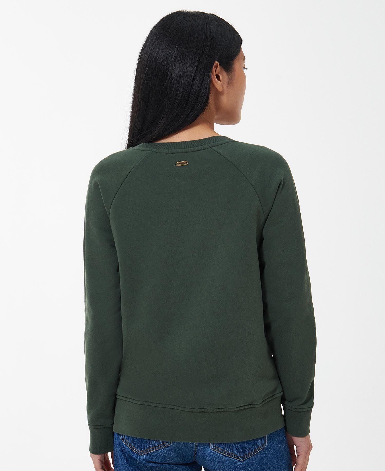 Barbour Ladies Westbury Sweatshirt-Fleeces, Sweaters & Jumpers-Eland Lodge