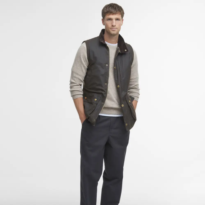 Barbour Mens Westmorland Jacket in Olive-Gilets-Eland Lodge