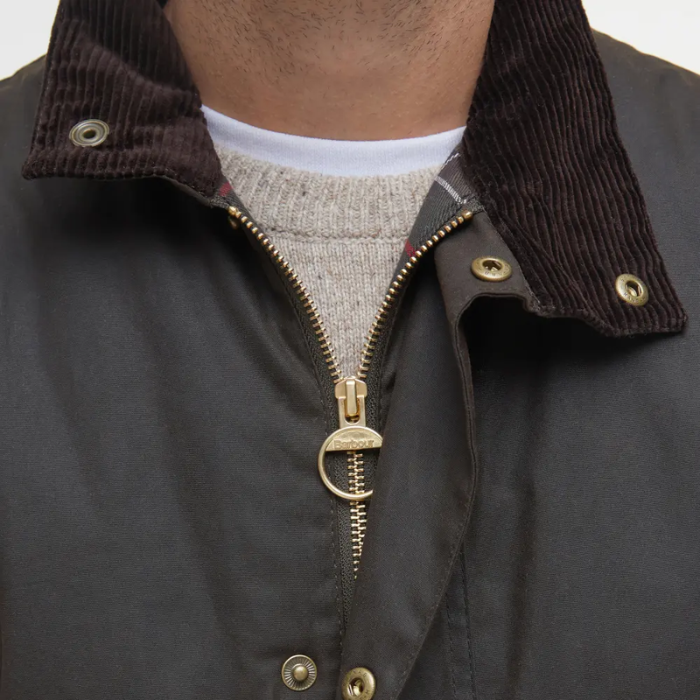 Barbour Mens Westmorland Jacket in Olive-Gilets-Eland Lodge