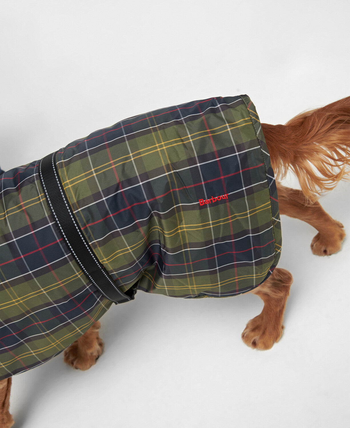 Barbour Tartan Dog Drying Robe-Dog Coats-Eland Lodge