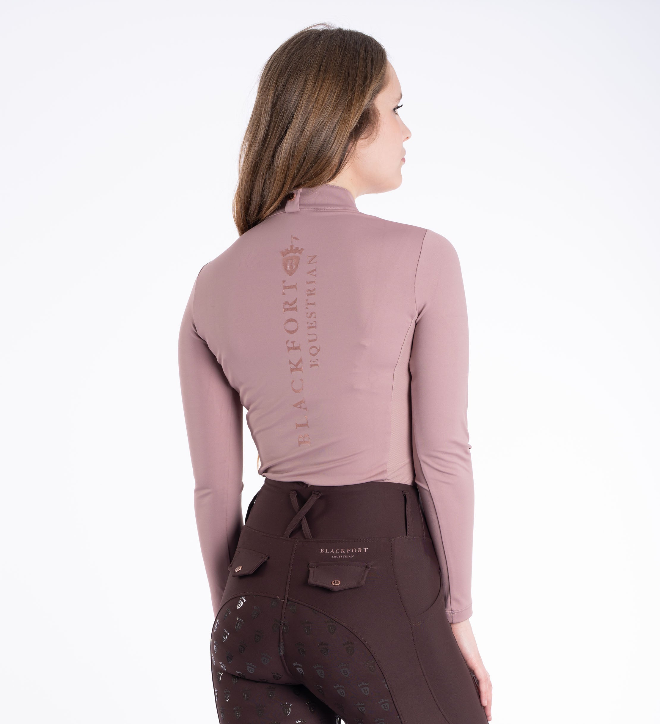 Blackfort Ladies Cool Mesh Long Sleeve Baselayer in Mink