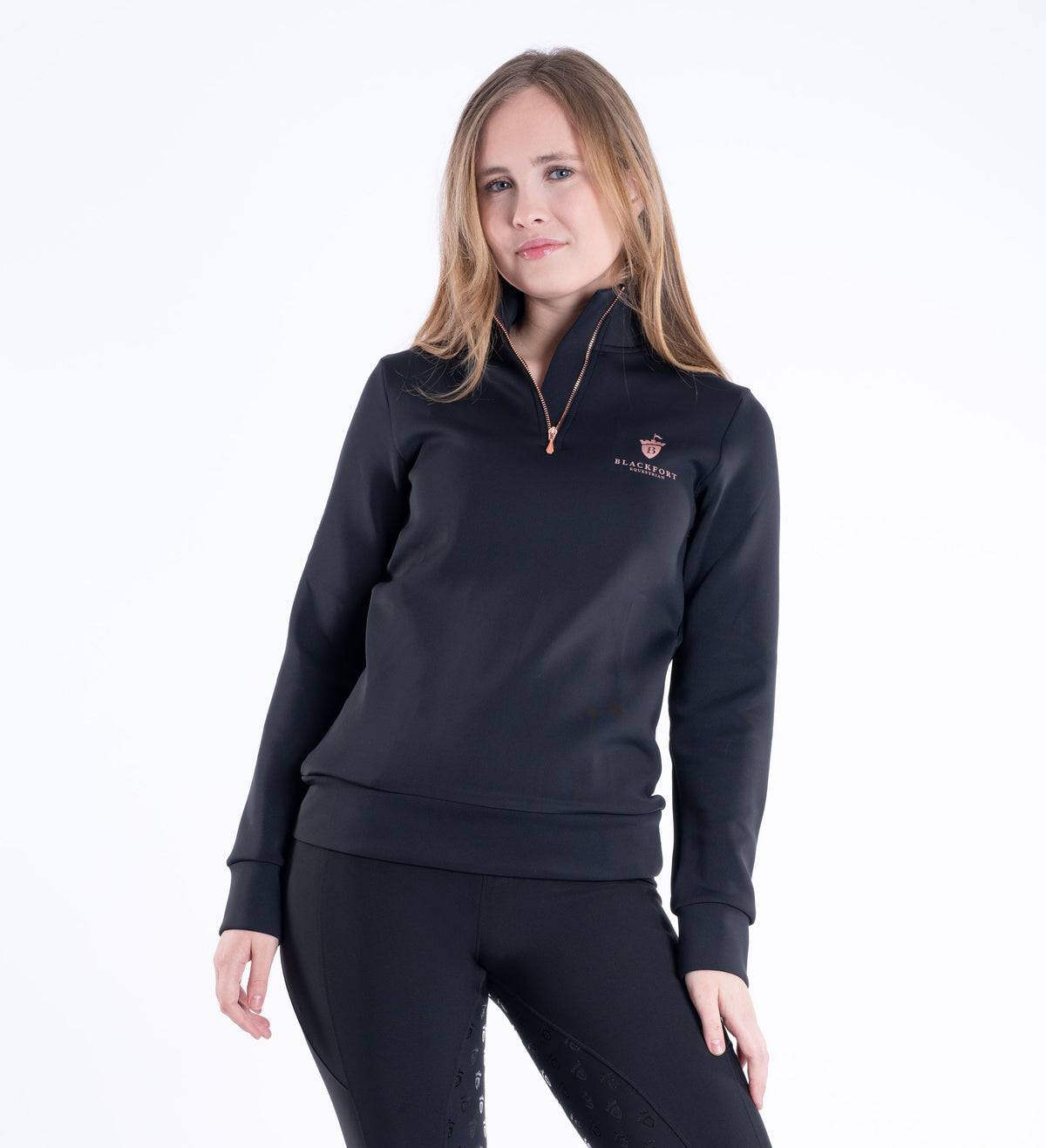 Blackfort Ladies Technical Quarter Zip-Base Layers-Eland Lodge