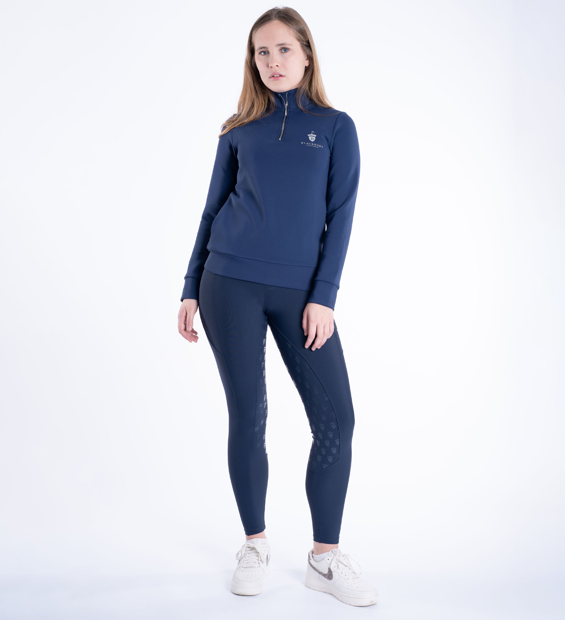 Blackfort Ladies Technical Quarter Zip-Base Layers-Eland Lodge