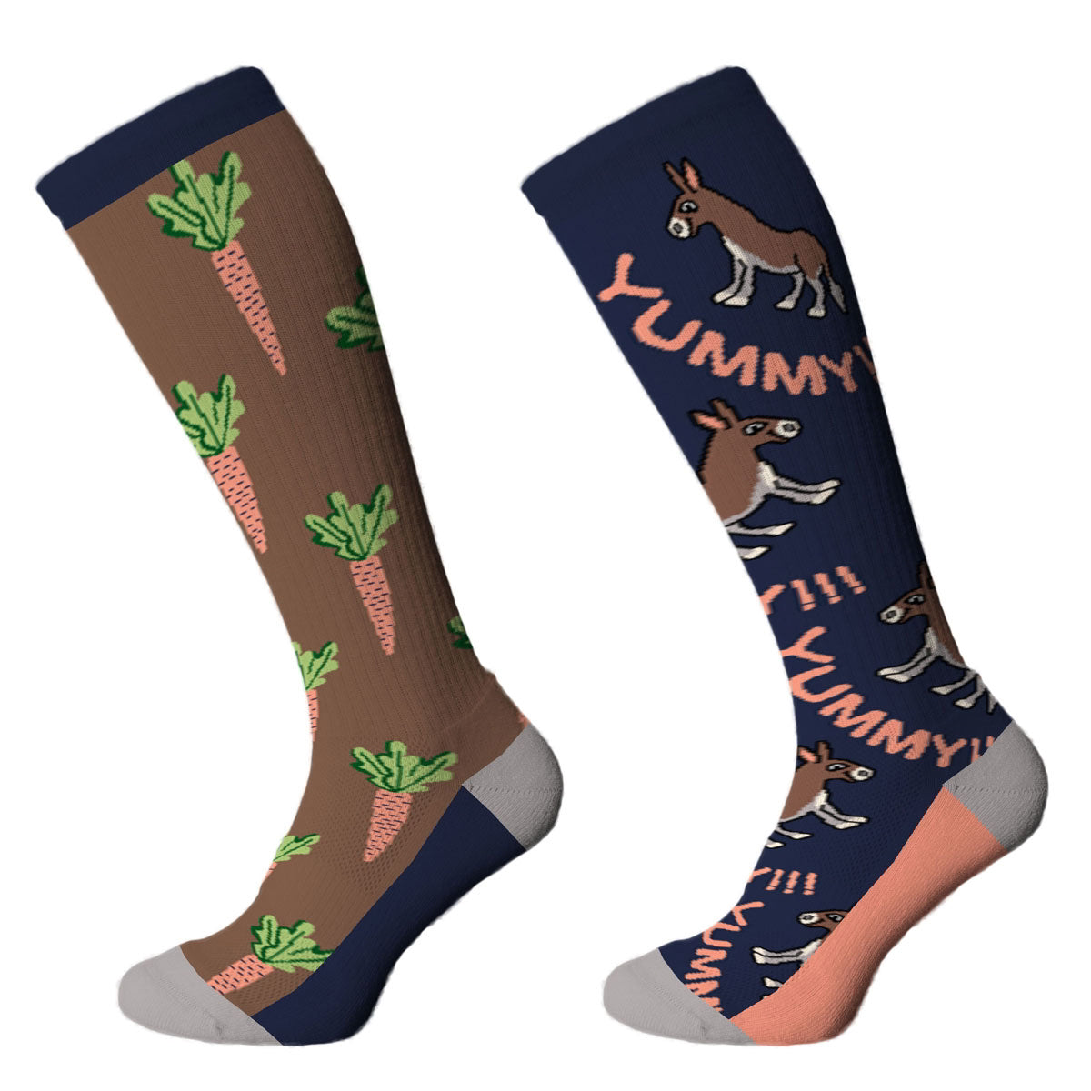 Comodo Adults Equestrian Novelty Socks-Socks-Eland Lodge