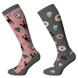 Comodo Adults Equestrian Novelty Socks-Socks-Eland Lodge