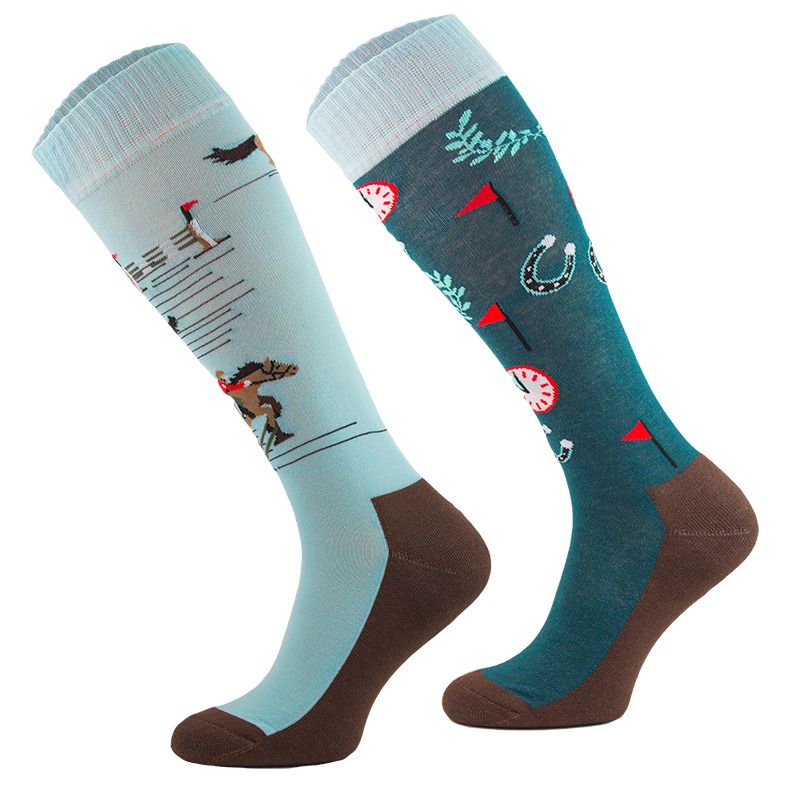 Comodo Adults Equestrian Novelty Socks-Socks-Eland Lodge