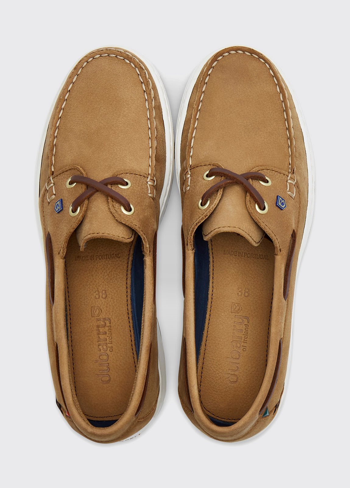 Dubarry Ladies Marbella Deck Shoe-Deck Shoes-Eland Lodge